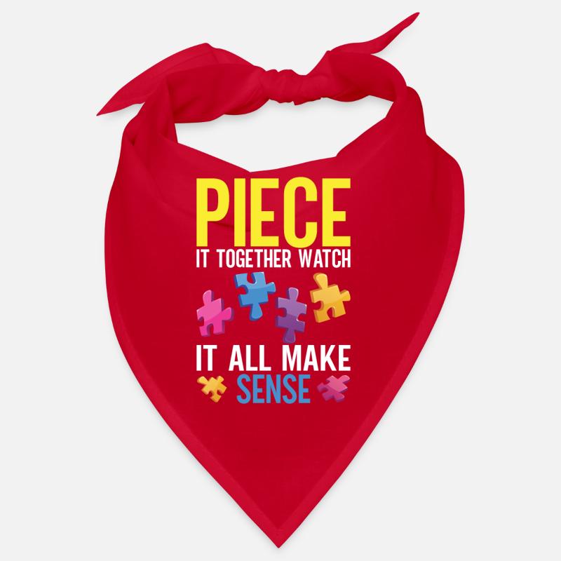 Jigsaw Puzzle Piece Puzzle Lover Bandana