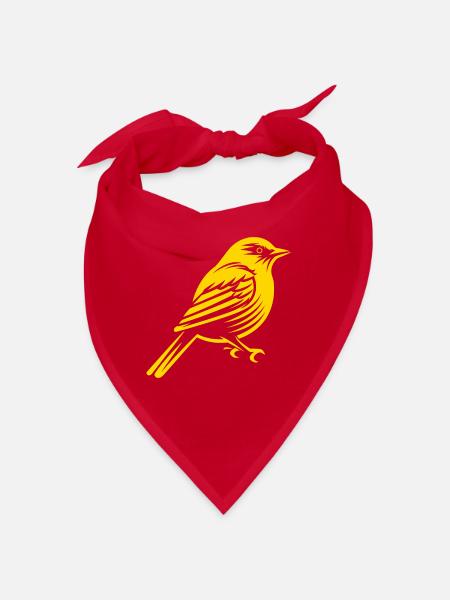 Canary - Bandana - red - Front