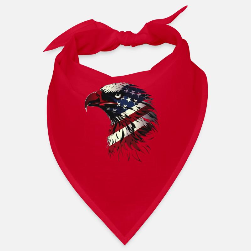 Drapeau américain Freedom Eagle USA Pride 6 Bandana