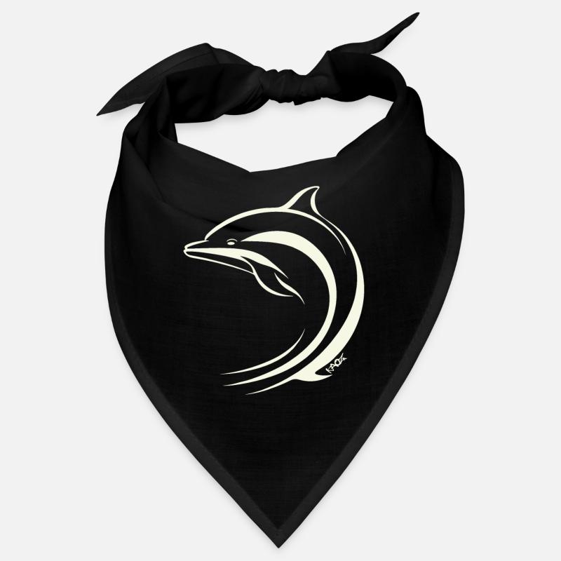 Minimal Dolphin Bandana