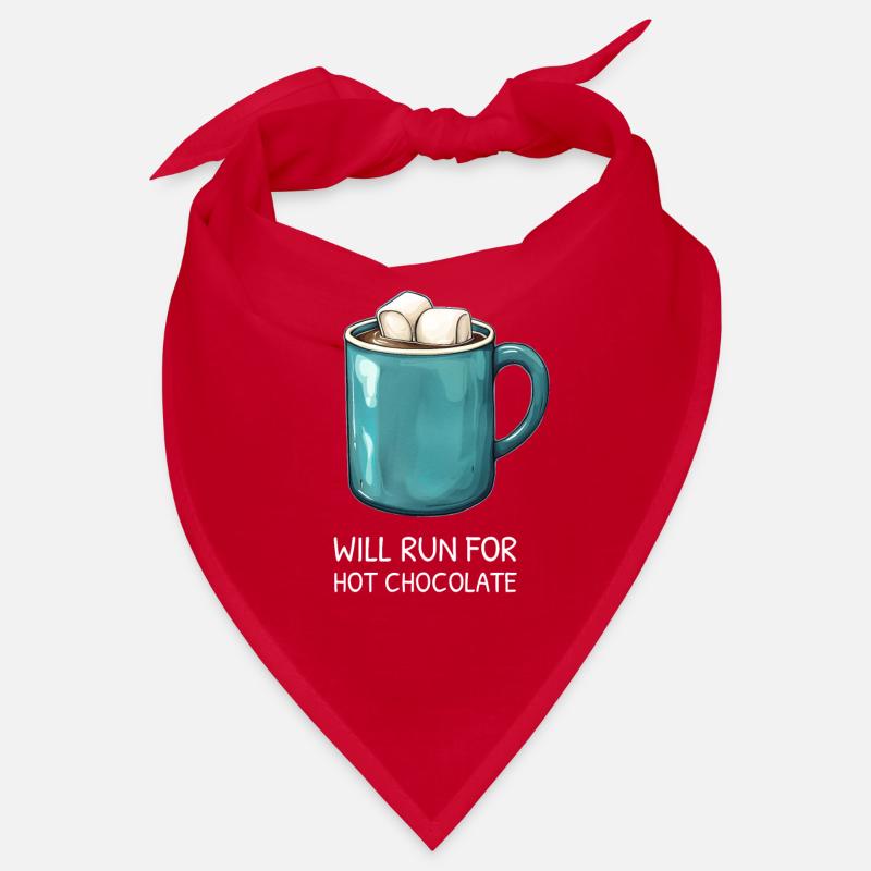 I will Run For Hot Chocolate Bandana