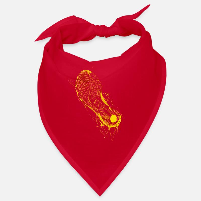 Running design for runners at the marathon Bandana