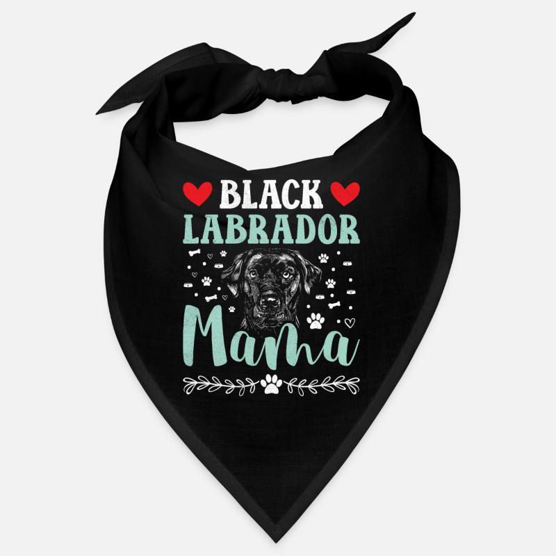 Schwarzer Labrador LABRADOR NOIR MAMA LABBI Bandana