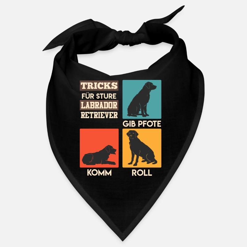 Labrador Owner TRICKS FOR STURDY LABRADOR Bandana