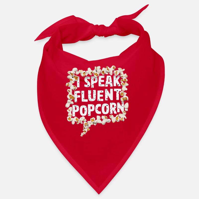 Lustiger Popcorn-spruch, Binge-watching-popcorn Bandana