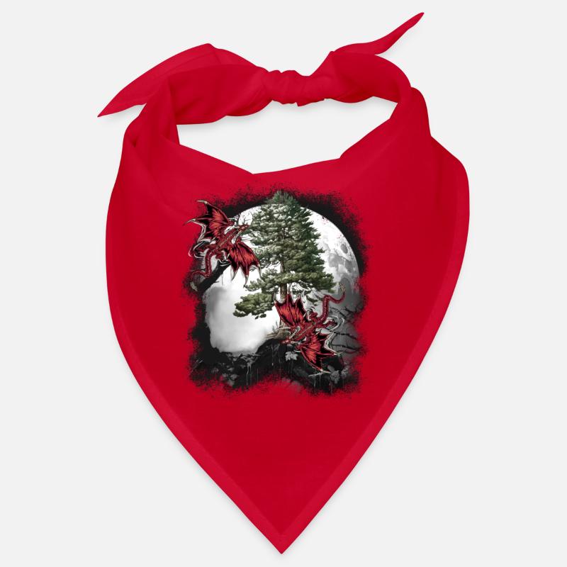 Drache Drachen Fabel Mittelalter Märchen Myth Bandana