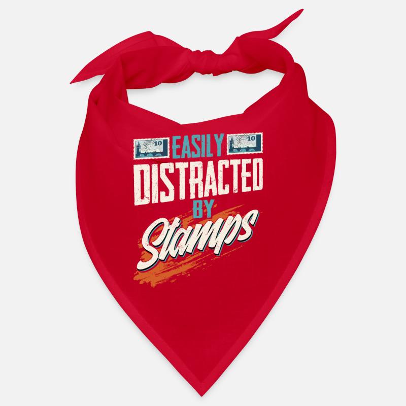 Fascinated by Stamps: A Philatelist's Distraction Bandana