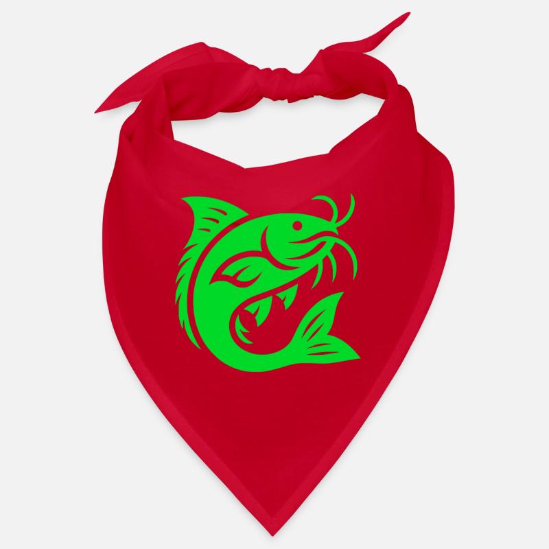 Poisson-chat, poisson-chat, poisson-chat vert, pêche au poisson, pêcheur Bandana