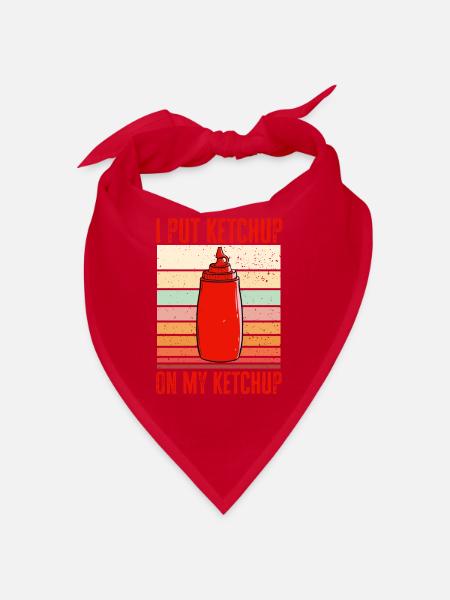Ketchup Tomatenketchup - Bandana - Rot - Vorne