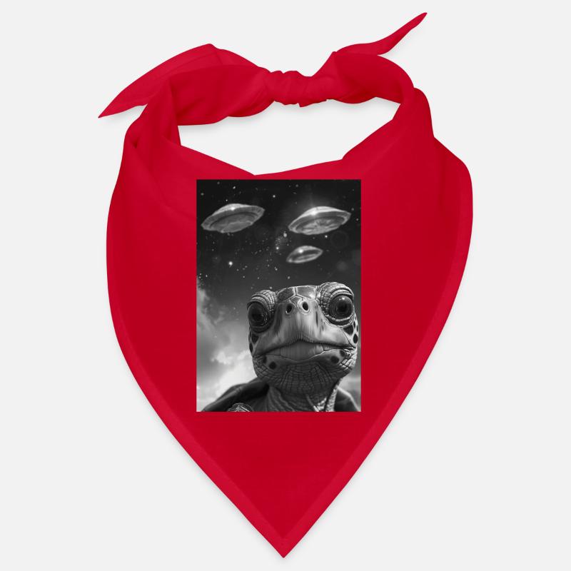 UFO Selfie Turtle Bandana