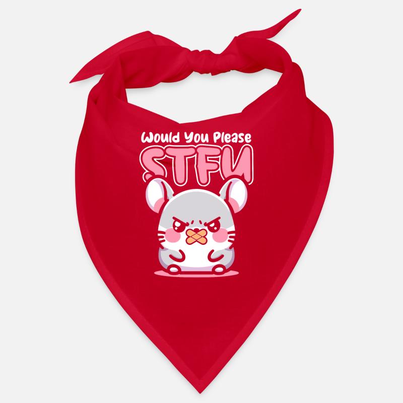Chinchilla Stfu Would You Please Shut Up Bandana