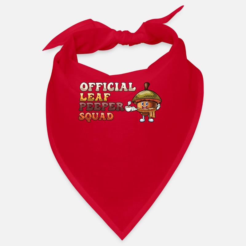 Official Leaf Peeper Squad Foliage Leaf Peeping Bandana