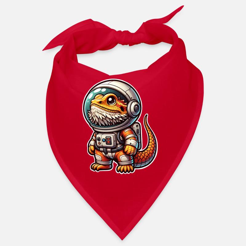 Bearded Dragon Astronaut Bandana