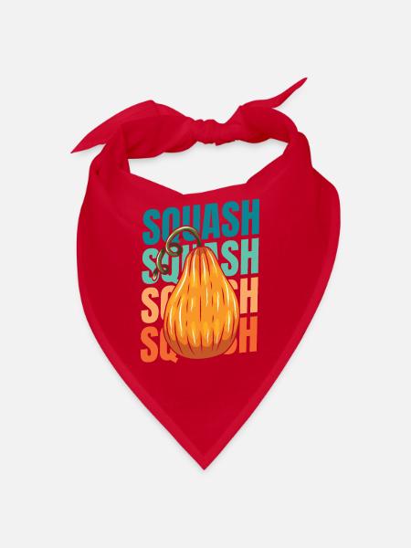 Squash - Bandana - Rot - Vorne