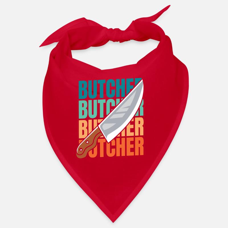 Fleischer Metzger Schlachter Bandana