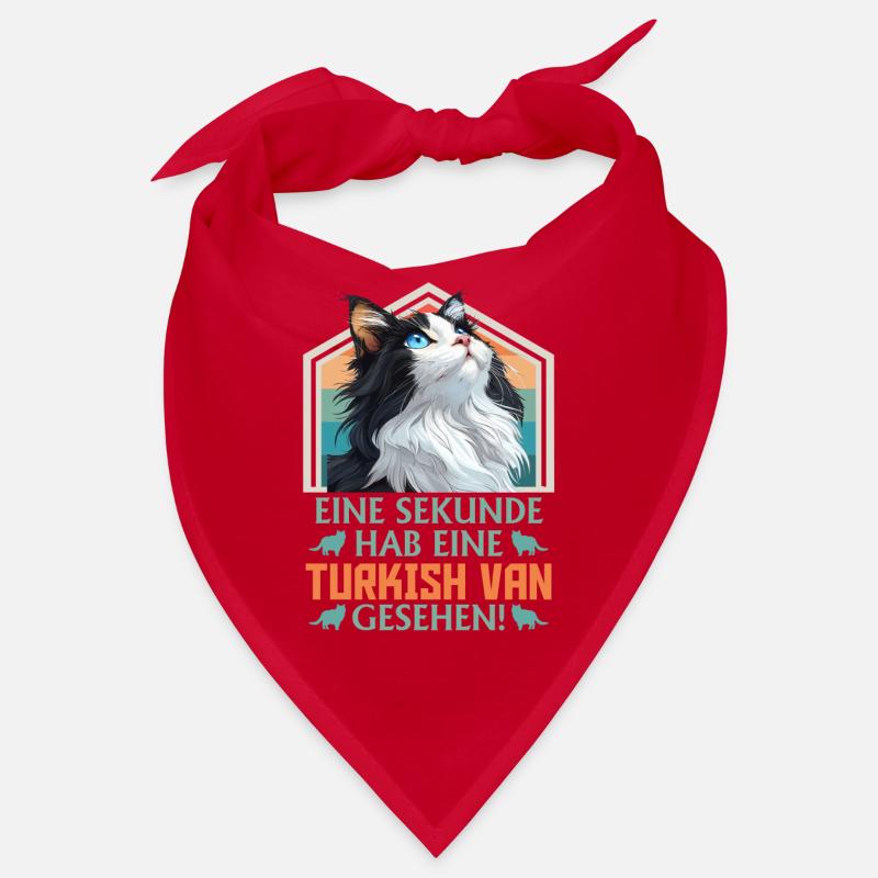 Turkish Van EINE SEKUNDE HAB EINE TURKISH VAN Bandana