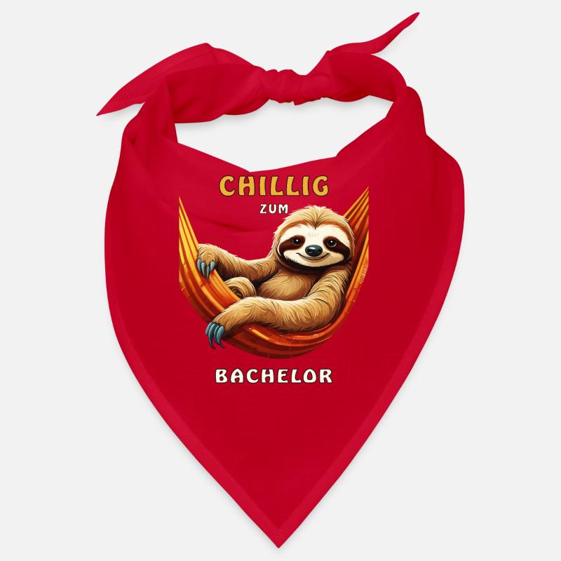SLOTH CHILLIG TO BACHELOR Bandana