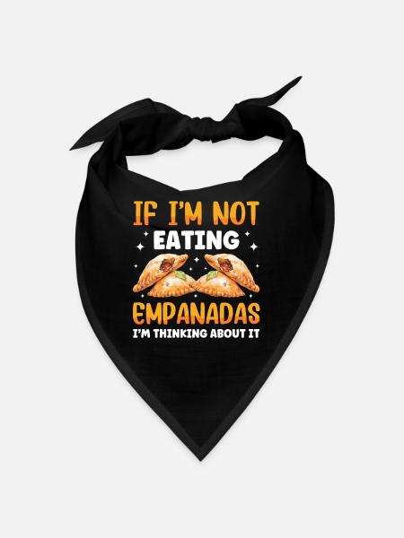 Mexican Venezuelan Empanada - Bandana - black - Front
