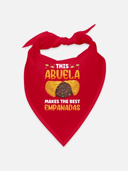 Mexican Venezuelan Empanada - Bandana - red - Front