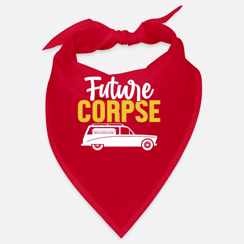 Future Corpse Drôle Morticien Embaumement Funérailles Bandana