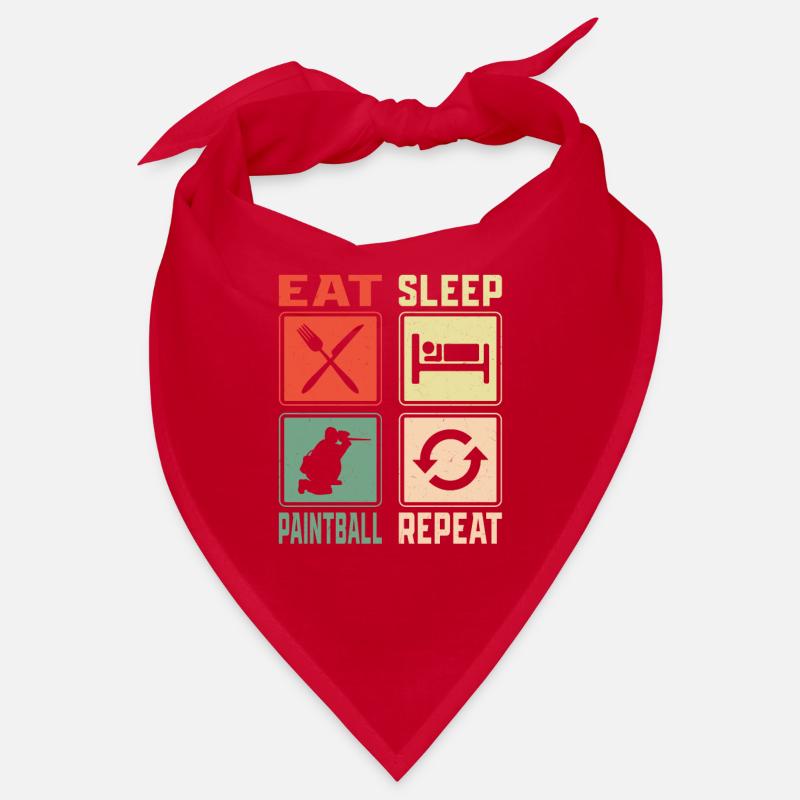 Eat Sleep Paintball Repeat Paintballer Tactical Pl Bandana
