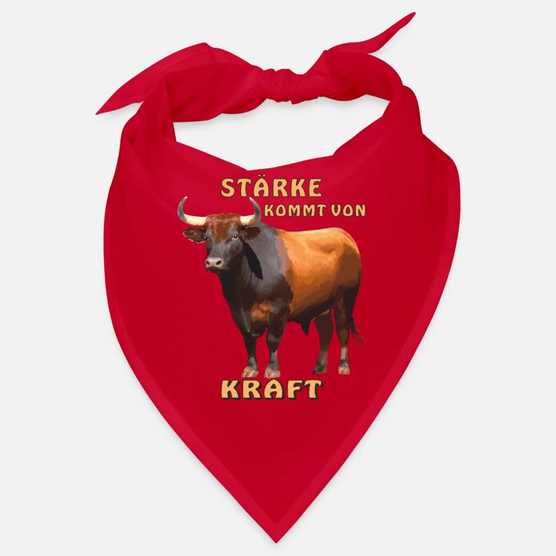 LA FORCE DU TAUREAU VIENT DE LA FORCE Bandana