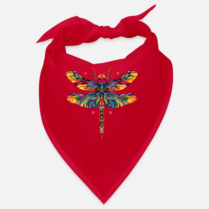 Libelle Dragonfly Bunte Flügel Süße Libellen Bandana