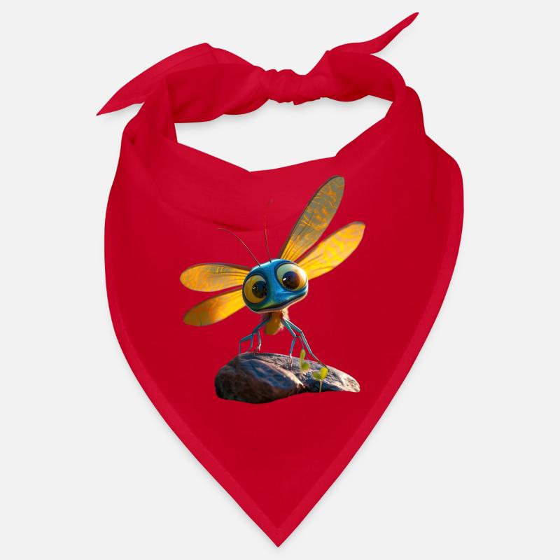 Libelle Dragonfly Bunte Flügel Süße Libellen Bandana