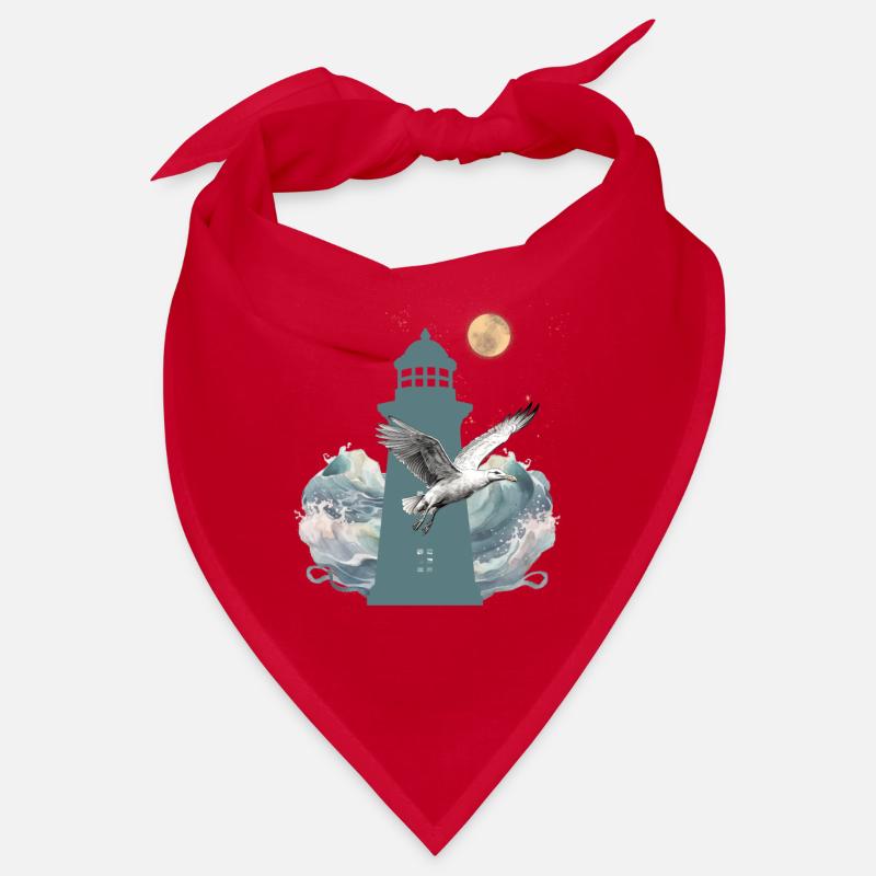 maritim Leuchtturm Leuchttürme Möwe Bandana