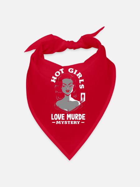 Murder Mystery Dinner, Murder Mystery Dinner - Bandana - red - Front