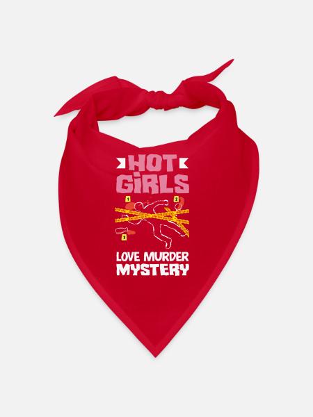 Murder Mystery Dinner, Murder Mystery Dinner - Bandana - red - Front