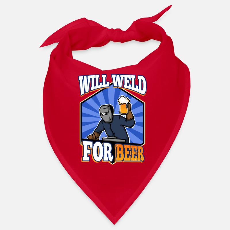 Will weld for beer Bandana