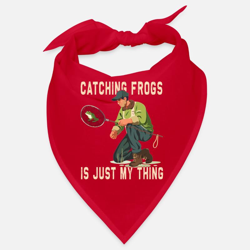 Frogs Catch Frog Hunter Frog Catcher Bandana