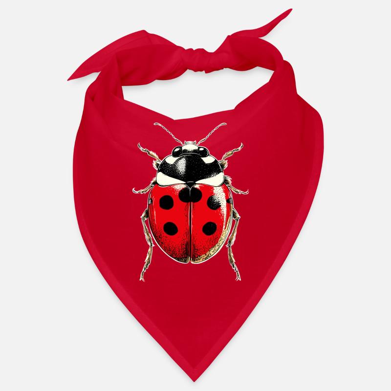 Ladybug Ladybug Insects Colorful Cute Ladybugs Bandana