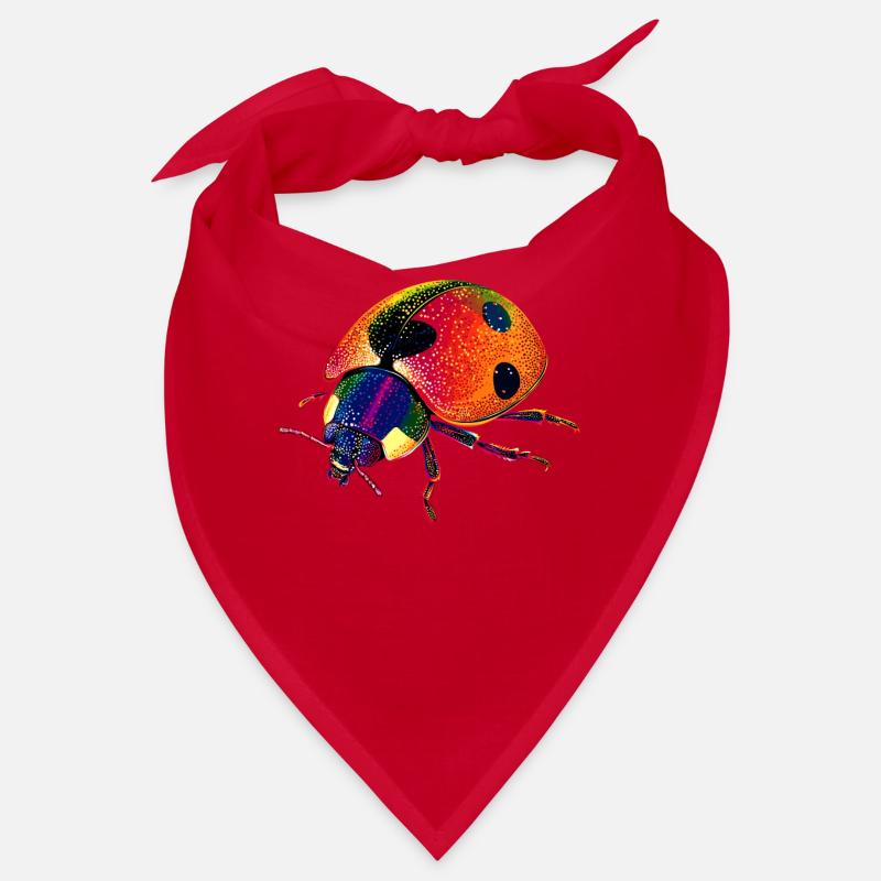 Marienkäfer Ladybug Insekten Bunt Süße Marienkäfer Bandana