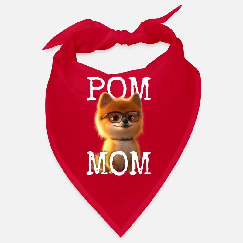 Pom Mom Zwergspitz Mommy Spitz Mama Muttertag Mom Bandana