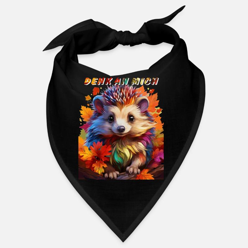 IGEL HERBST DENK AN MICH Bandana