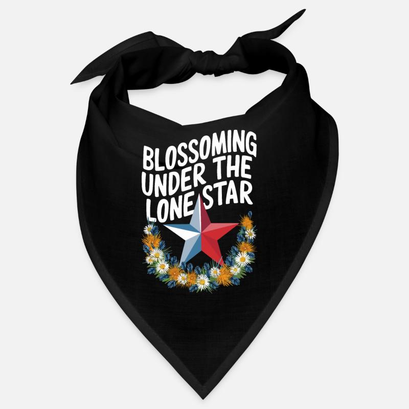 Texas Fleurs sauvages Saison Champs Fleurs Texas Bandana