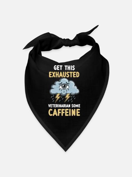 Exhaustion and burnout among veterinarians - Bandana - red - Front