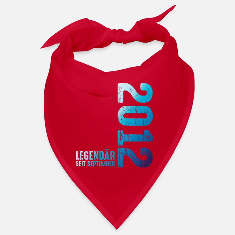 September 2012 Year 2012 Retro 2012 Vintage 2012 Bandana