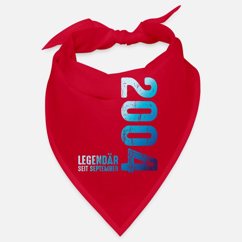 September 2004 Year 2004 Retro 2004 Vintage 2004 Bandana