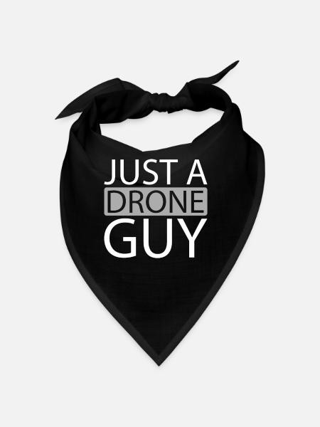 Drone Quadcopter Just A Drone Guy - Bandana - black - Front