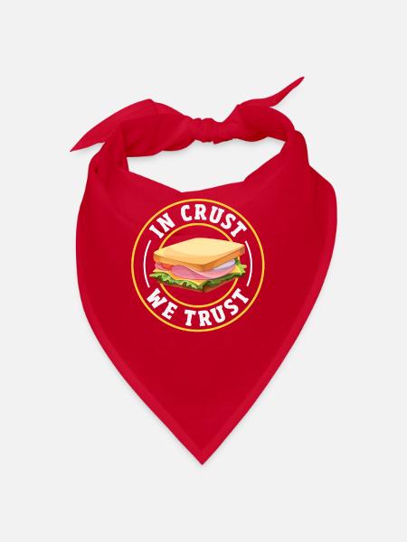 Sandwich Day Snack Celebration Sandwich - Bandana - Rot - Vorne