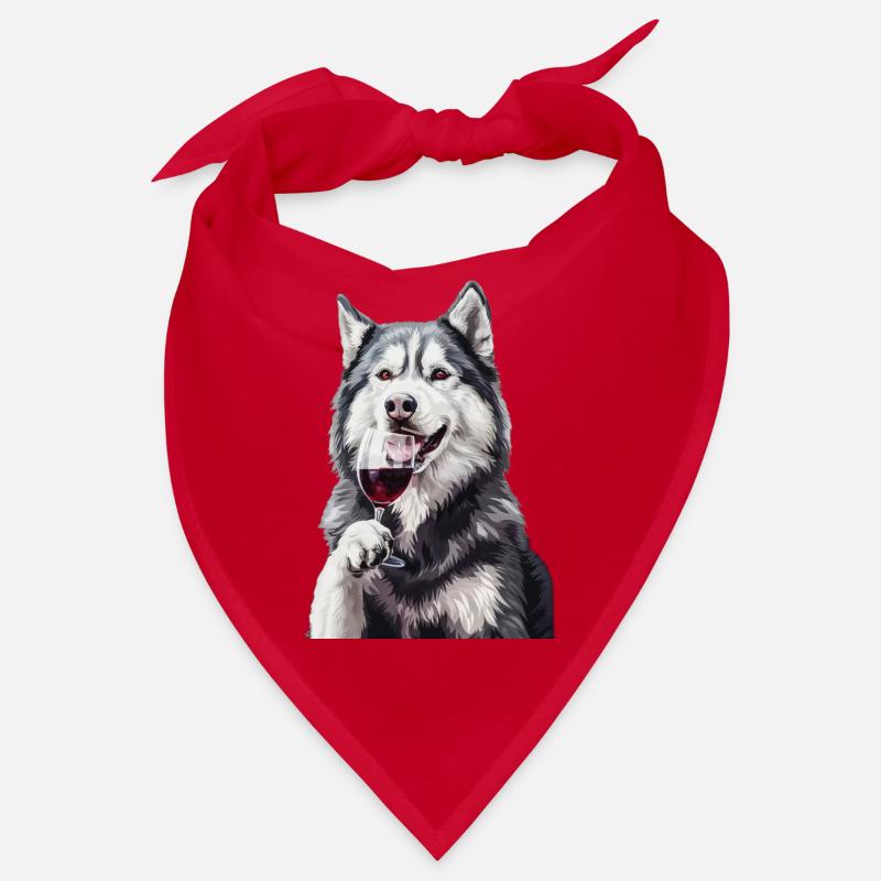 Siberian Husky Bandana