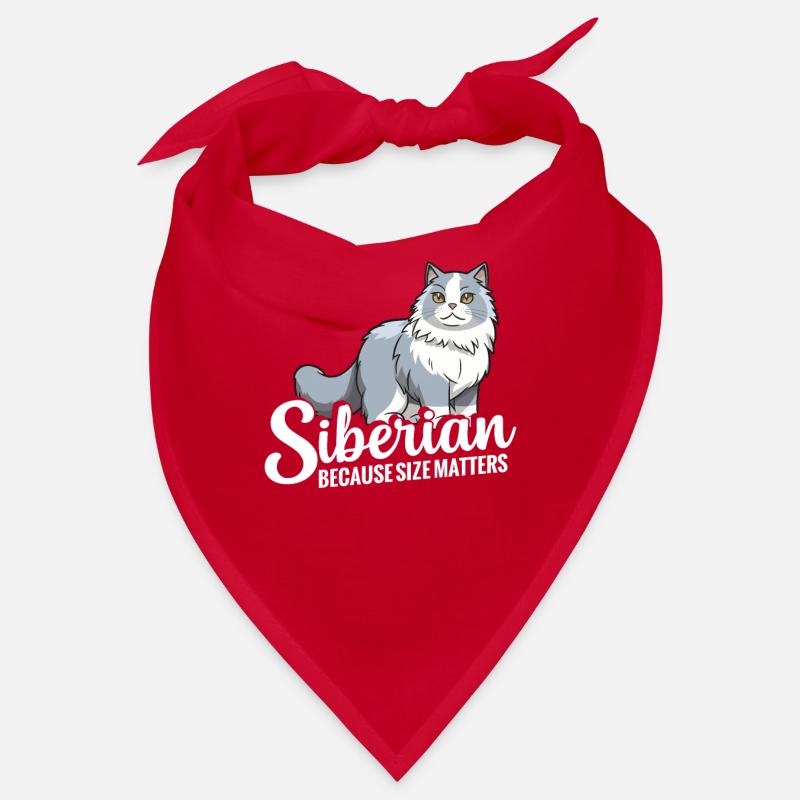 Siberian cat: because size matters Bandana