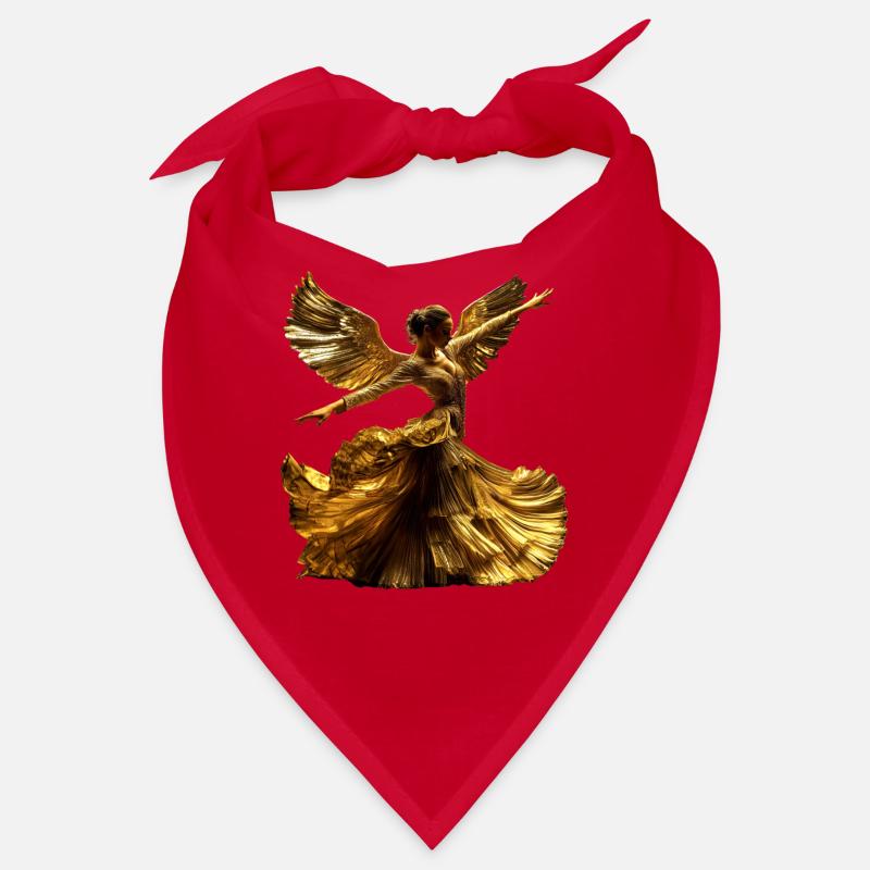 Danseuse de flamenco Aile d’or Espagne Robe Danseuse Bandana