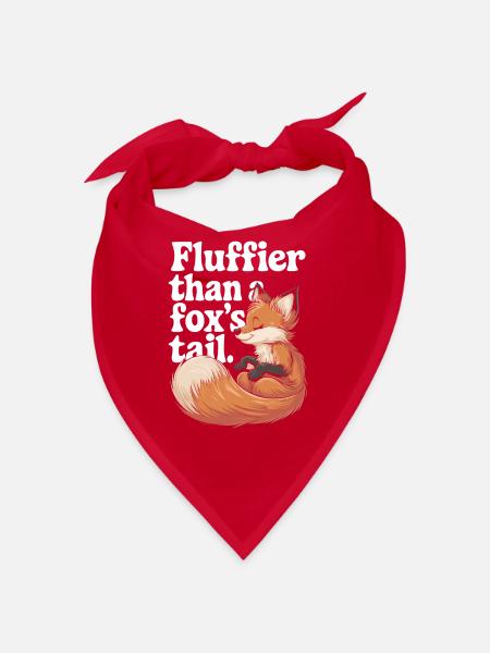 Furry Fandom Enthusiast Cosplay Fun and Fursuiting - Bandana - red - Front