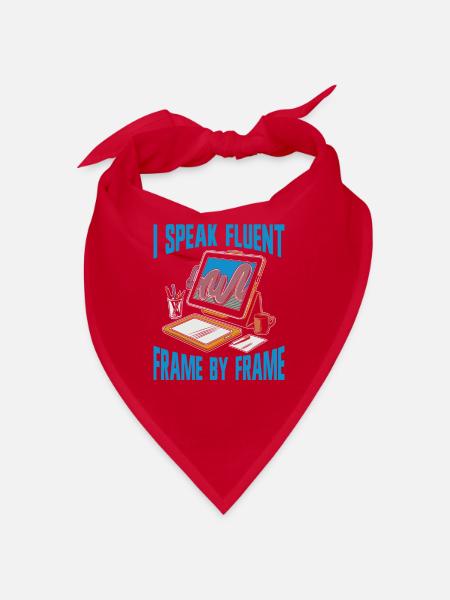 Animator - Bandana - red - Front