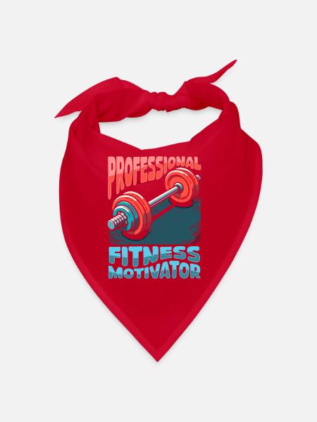 Fitness Trainers Personal Trainers - Bandana - red - Front