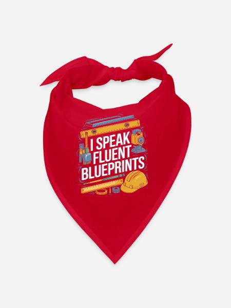 Civil engineer - Bandana - red - Front